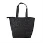 Black Leopard Cooler tote