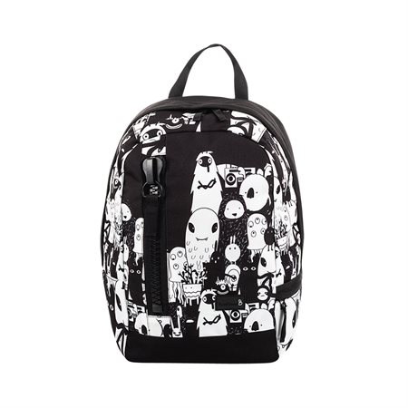 Black And White Backpack