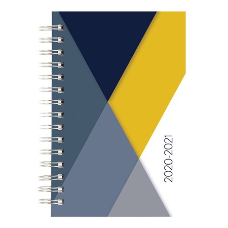 Agenda quotidien  /  mensuel Géométrique (2020-2021)