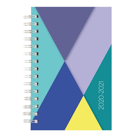 Agenda quotidien  /  mensuel Géométrique (2020-2021)