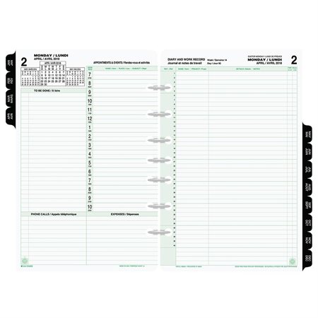 Recharges et accessoires format bureau (2021)