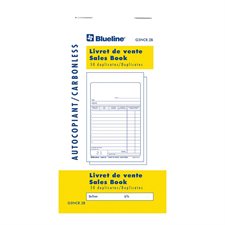 Livret de ventes