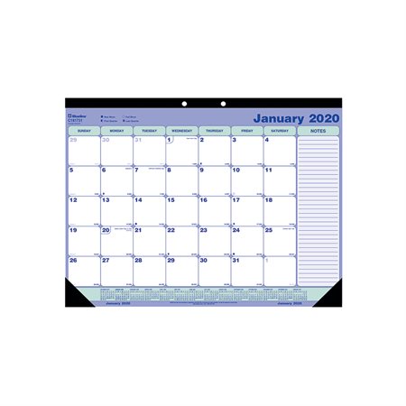 Calendrier sous-main mensuel (2021)