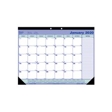 Calendrier sous-main mensuel (2021)