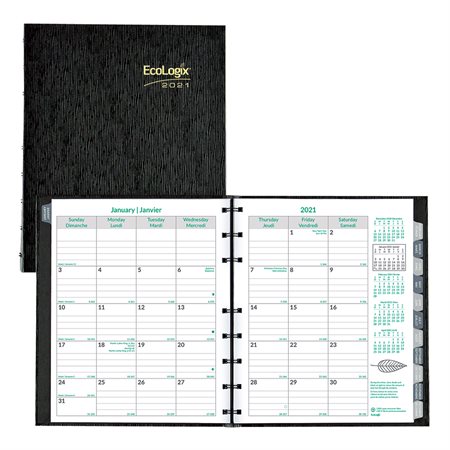 Agenda mensuel EcoLogix® CoilPro™ (2021)