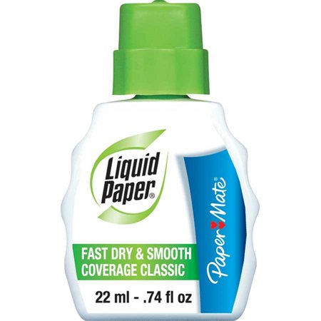 Liquide correcteur blanc