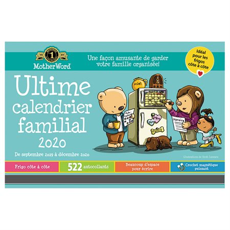 Calendrier familial de frigo MotherWord® (2021)
