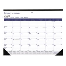 Calendrier sous-main mensuel DuraGlobe™ (2021)