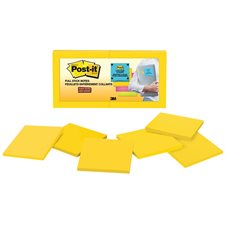 Feuillets entièrement collants Post-it® Super Sticky