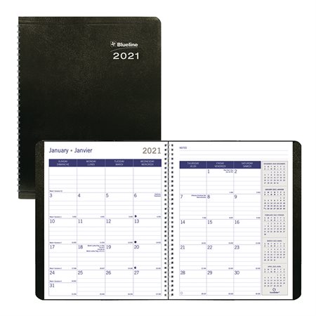 DuraGlobe™ Monthly Diary (2021)