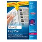 Étiquettes d'adresse blanches laser Easy Peel®