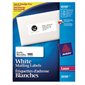 Étiquettes d'adresse blanches laser Easy Peel®