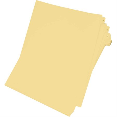 Intercalaires juridiques alphabétiques