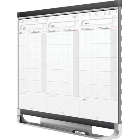 Tableau blanc effaçable à sec calendrier magnétique Prestige® 2