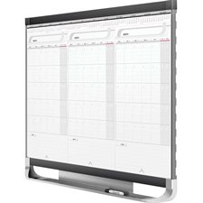 Tableau blanc effaçable à sec calendrier magnétique Prestige® 2