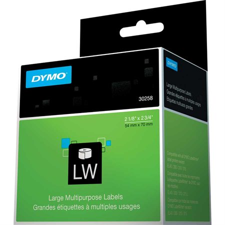 Étiquettes à usages multiples pour imprimantes LabelWriter®