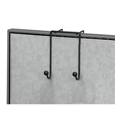 Porte-manteau double crochet en métal Partition Additions™