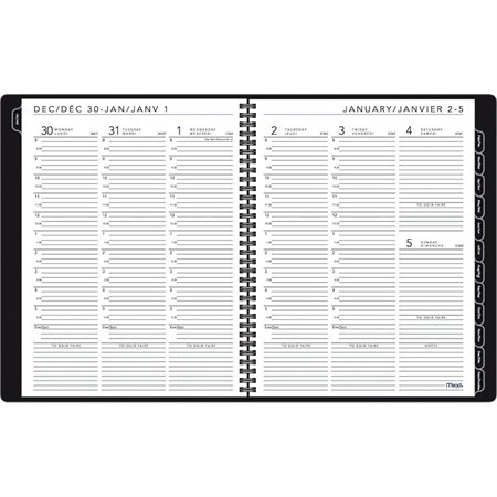 Agenda hebdomadaire / mensuel Contempo (2021)