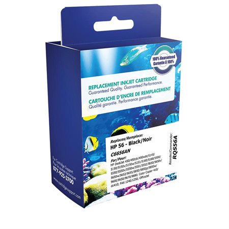 Remanufactured Inkjet Cartridge (Alternative to HP 56)