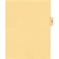 Alphabetical legal exhibit tab dividers