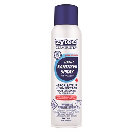 Spray désinfectant pour les mains