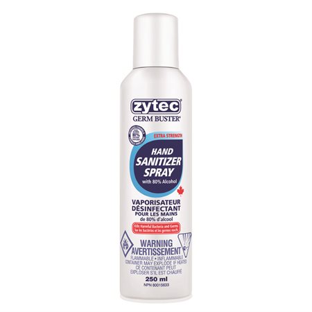 Spray désinfectant pour les mains