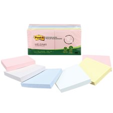 Feuillets Post-it® Greener Notes - collection Helsinki