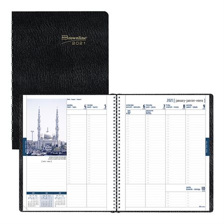 Agenda hebdomadaire / mensuel International (2020)