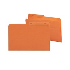 Chemises à dossier réversibles de couleur