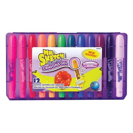 Crayons de couleur gel parfumés à tourner Mr. Sketch Scented™