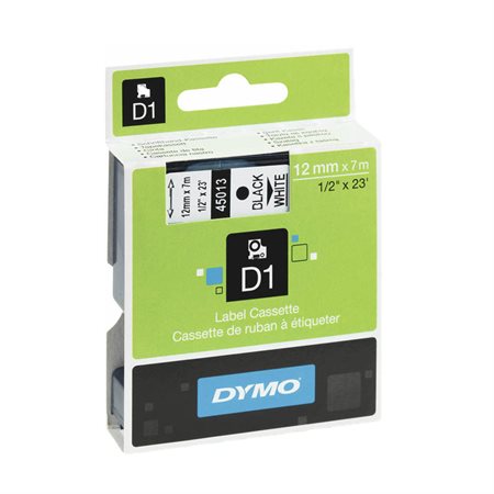 Cartouches D1 pour étiqueteuses Dymo®