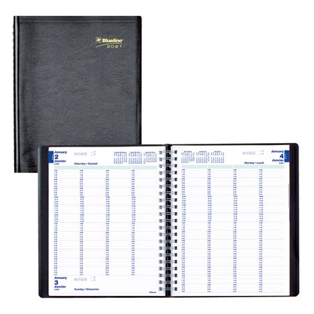 Agenda quotidien pour 4 personnes (2021)