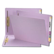 Coloured End Tab Fastener Folders with Shelf-Master® Reinforced Tab