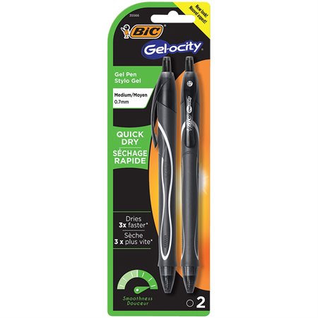 Stylos à bille roulante rétractable Gel-Ocity™ séchage rapide