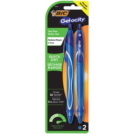 Stylos à bille roulante rétractable Gel-Ocity™ séchage rapide