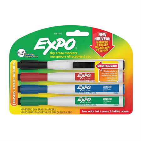 Marqueur effaçable à sec pour tableau blanc Expo® à faible odeur