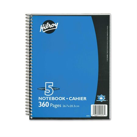 Cahier à reliure spirale