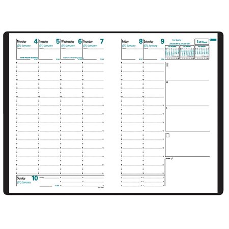 Agenda hebdomadaire Ministre (2020)