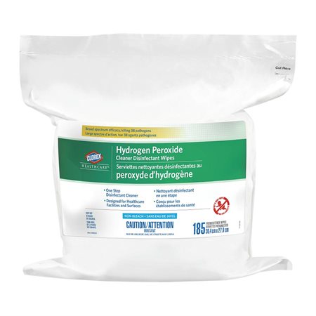 Serviettes nettoyantes désinfectantes au peroxyde d’hydrogène Healthcare™