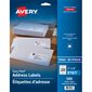 Étiquettes d'adresse blanches Easy Peel®