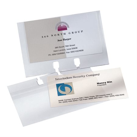 Pochette pour cartes professionnelles