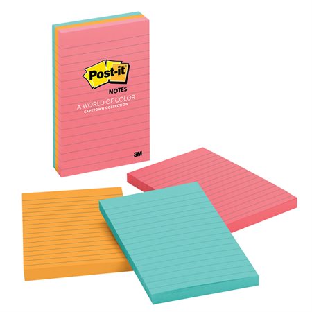 Feuillets originaux Post-it® - collection Le Cap