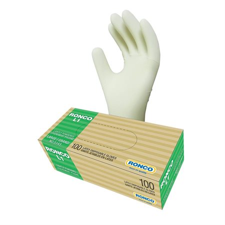 Gants jetables en latex