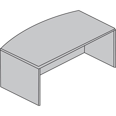 Bureau en arc Serie Comtemporain
