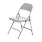 Chaise pliante en acier