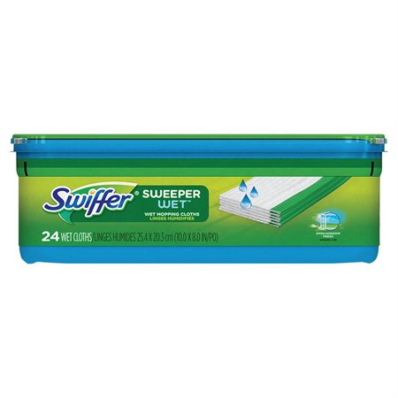 Recharge de linges jetables Swiffer® WetJet®