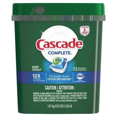 Sachets de détergent pour lave-vaisselle Cascade ActionPacs®