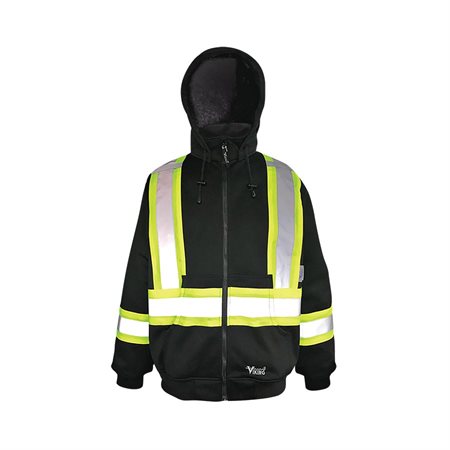 Manteau de sécurité molletonné à capuchon
