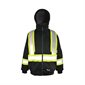 Manteau de sécurité molletonné à capuchon