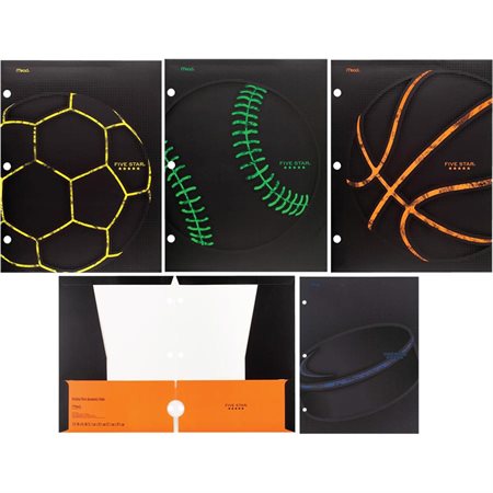 Classeur à 4 pochettes